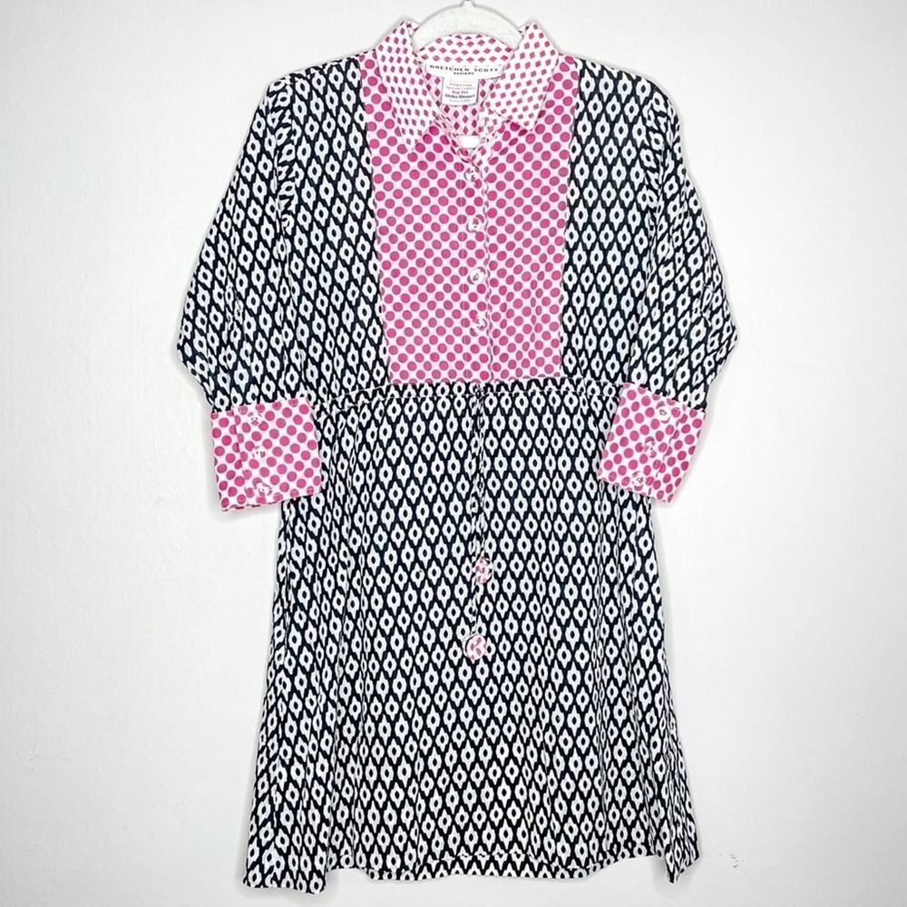 Gretchen‎ Scott Designs colorblock geometric dress